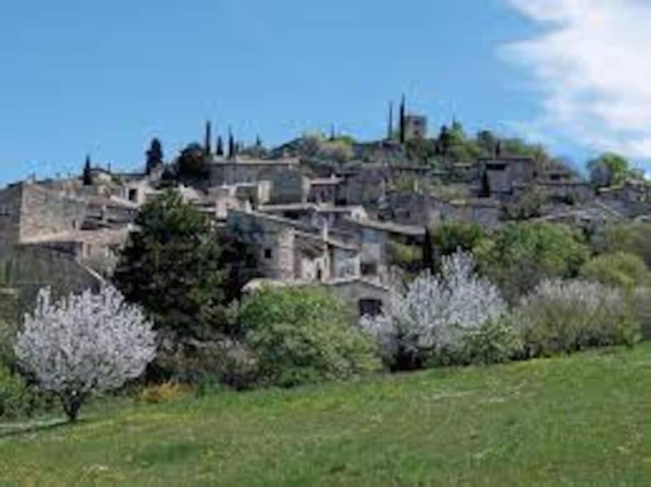 La Maison Bleue Grane Exteriér fotografie